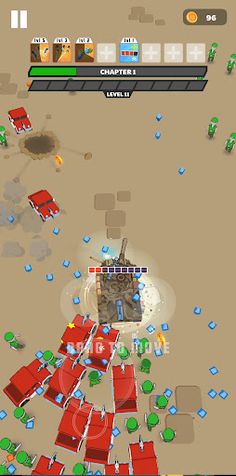 Tank Survival: Blitz War - Screenshot 1