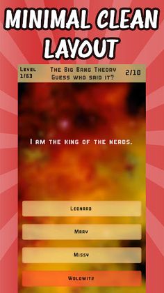 The Big Bang Theory Quiz - Screenshot 2