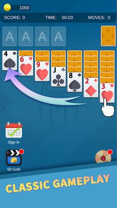 Spider Solitaire 2021 - Screenshot 1