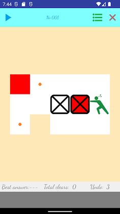 Simple rule puzzle game. - Screenshot 1