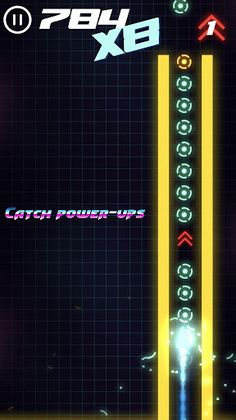 Rocket Glow! Arcade Retro Game - Screenshot 1