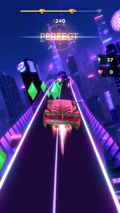 Music Racer-Car Racing 3D Game - Screenshot 4