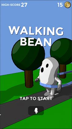 Walking Bean - Screenshot 1