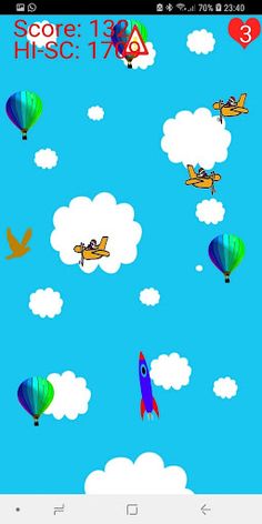 Rocket fly - Screenshot 2
