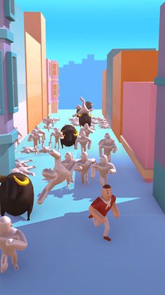 Bulls run festival - Screenshot 3