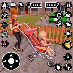 Pregnant Mother Sim Twins Baby - Screenshot 1