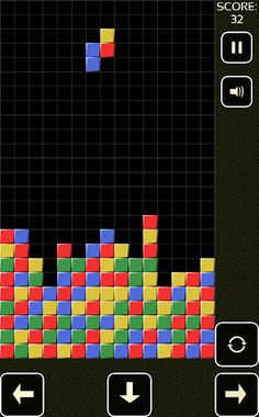 Falling Block Merge Puzzle - Screenshot 1