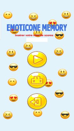 Emoticone Memory - Screenshot 1