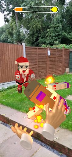 Zombie VS Chi Master AR - Screenshot 2