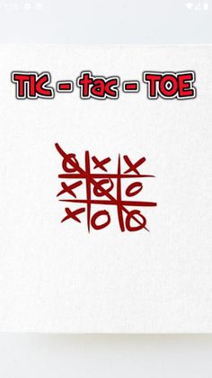 TIC-TAC-TOE - Screenshot 1