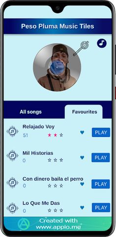 Peso Pluma Music Tiles - Screenshot 4