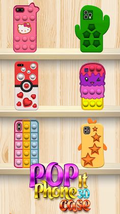 Pop It Phone Case 3D DIY Toys - Screenshot 1