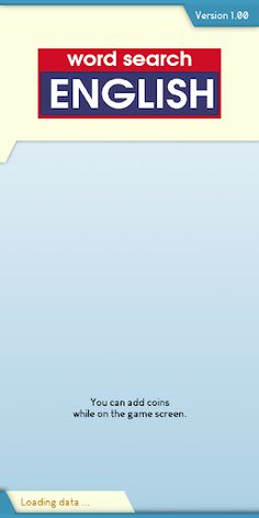 Word Search: English - Screenshot 1