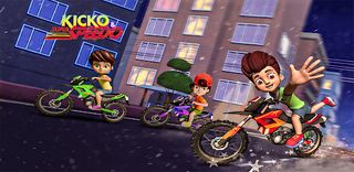 Kicko & Super Speedo Bike Game - Screenshot 1