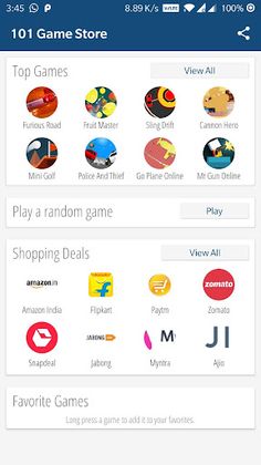 101 games, mini games, gamebox - Screenshot 1