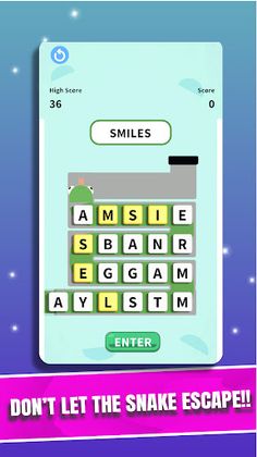Word Snake! - Screenshot 2
