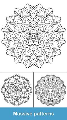 100+ Mandala coloring pages - Screenshot 4
