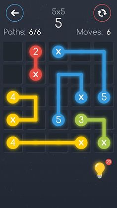 Number link. Connect the dots - Screenshot 1