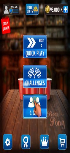 Beer Pong : Trickshot - Screenshot 1