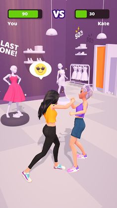 Girl Fight - Screenshot 2