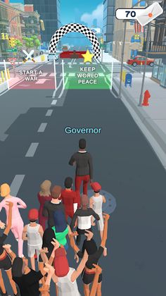 President Run 3D - Screenshot 1