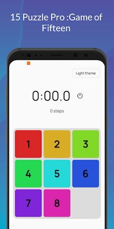 15 Puzzle Pro :Game of Fifteen - Screenshot 1