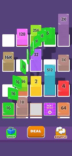 2048 Stack Sort - Shuffle Game - Screenshot 3