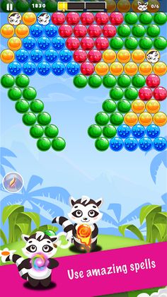 Raccoon Rescue - Bubble Shoote - Screenshot 4