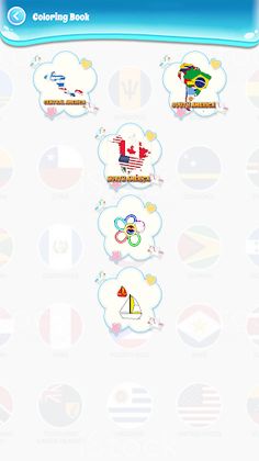 Coloring American Flag - Screenshot 2