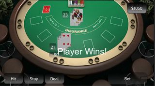 Red Diamond Blackjack - Screenshot 1