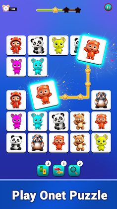 Match Onet Puzzle Tile Connect - Screenshot 2