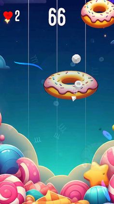 Donut Piano Rhythm - Screenshot 1