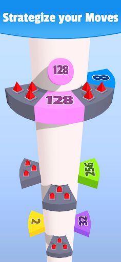 2048 - jump to merge - Screenshot 3