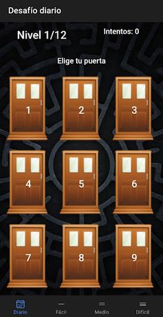 Laberinto de puertas - Screenshot 1