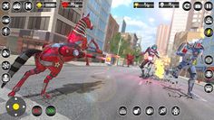 Horse Car Robot Game Robot War - Screenshot 2