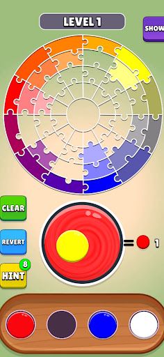 Color Merge Puzzle - Screenshot 1