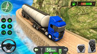 Oil Truck Parking Driving Game - Screenshot 1