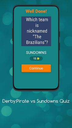 Derby Pirate vs Sundowns Quiz - Screenshot 4