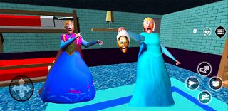 Granny Frozen Ice Queen Grandp - Screenshot 1