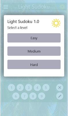 Light Sudoku - Screenshot 1
