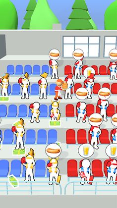 Hotdog Stadium Rush - Screenshot 2