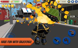 Robot Hero: City Simulator 3D - Screenshot 3