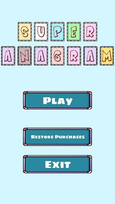 Super Anagram - Screenshot 1