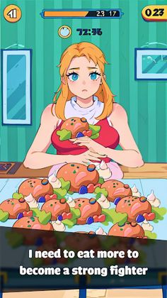 Food Fighter Clicker: Mukbang - Screenshot 4