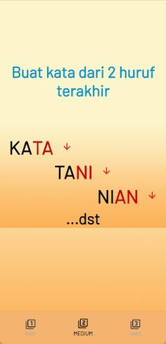 Buat Kata Dari Huruf Terakhir - Screenshot 3