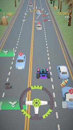 Traffic Rush Monster - Screenshot 1