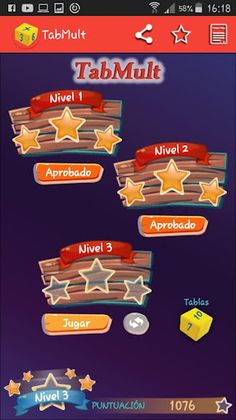 Tablas de Multiplicar -TabMult - Screenshot 1