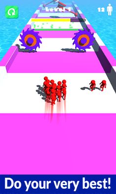 Crowd Runners: Color Run - Screenshot 2