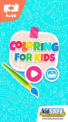 Coloring games for toddlers - Screenshot 1