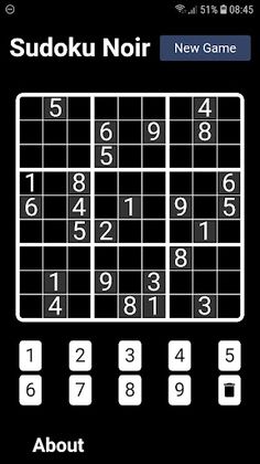Sudoku Noir - Screenshot 1